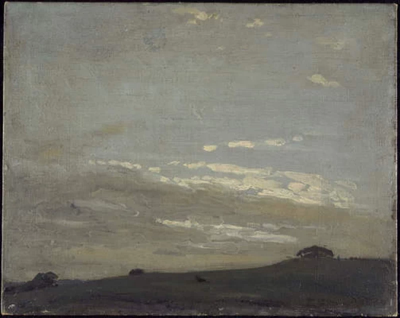 William Newzam Prior Nicholson - Il tramonto d'argento, Birmingham Museums Trust